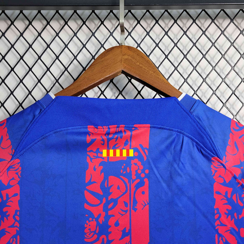 23-24 Barcelona Blue Training Shirt