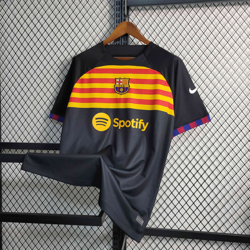 23-24 Barcelona White Training Jersey