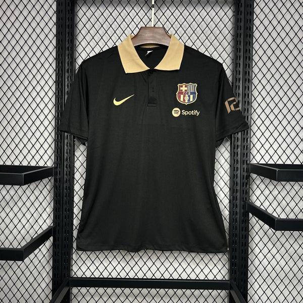 Barcelona 2024/25 Polo Black Jersey