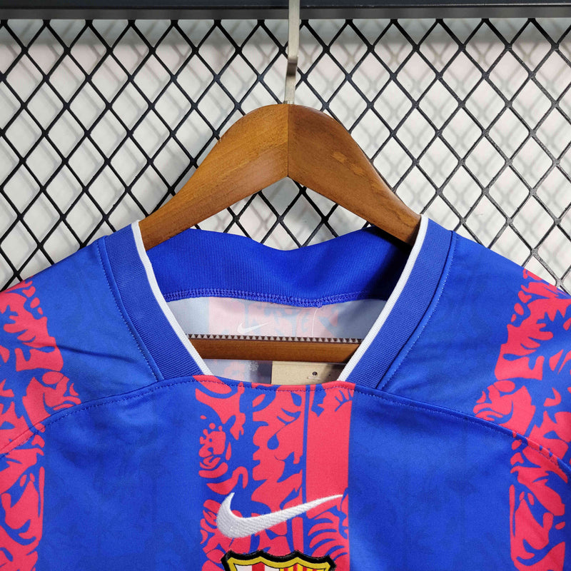 23-24 Barcelona Blue Training Shirt